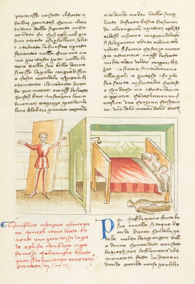 Decameron, La chiave del Paradiso - Puccio di Rinieri abusato da Felice, Terza giornata, racconto 4. da Giovanni Boccaccio
