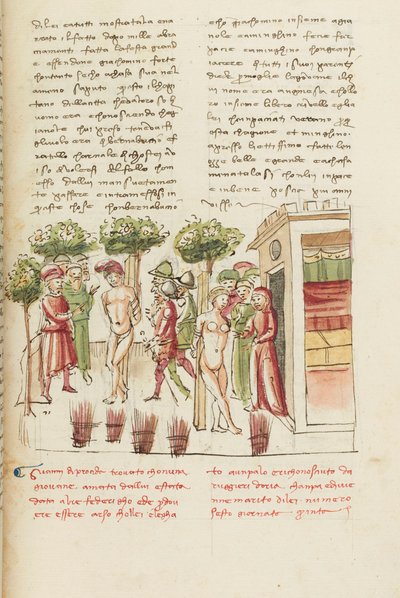 Decameron, La giovane prigioniera - Restituta Bolgaro e Giari di Procida alla gogna , Quinta giornata, racconto 6. da Giovanni Boccaccio