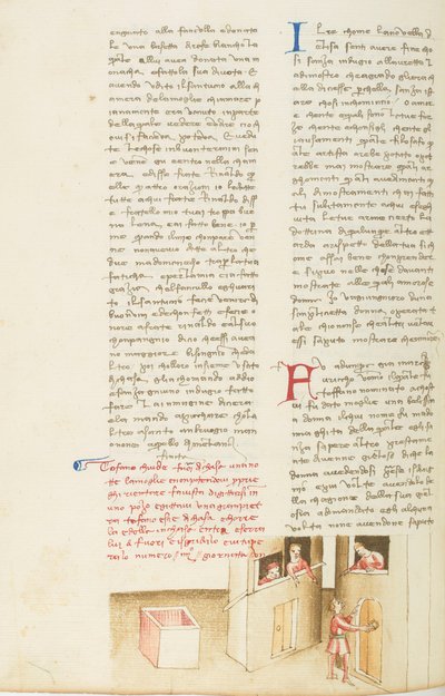 Decamerone, La noyée; Tofano à la porte de lui chez, Septième journée, racconto 4. da Giovanni Boccaccio