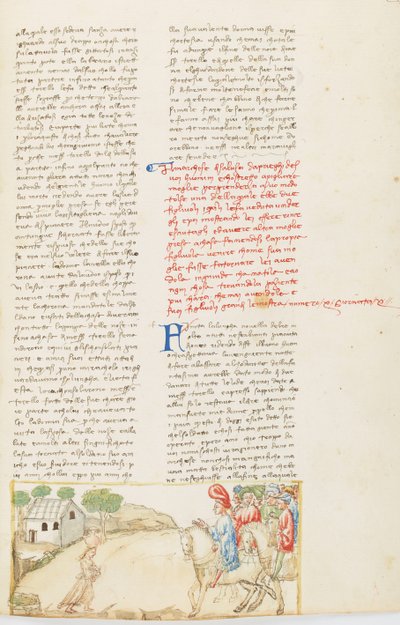 Decameron, Fisiologia del matrimonio - Gualtieri di Saluzzo che va a prendere Griselda, Decima giornata, racconto 10. da Giovanni Boccaccio