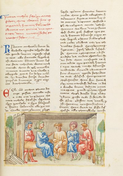 Decameron, Quando Dio insegnava a disegnare - Michele Scalza e i giovani , Sesta giornata, racconto 6. da Giovanni Boccaccio