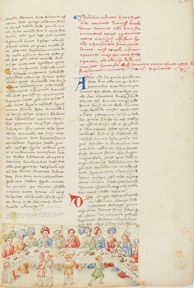Decameron, Ritorno in aereo; Torello di Stra e Adalieta si incontrano di nuovo, Decima giornata, racconto 9. da Giovanni Boccaccio