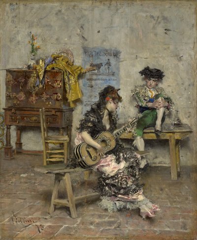 Un chitarrista, 1872 da Giovanni Boldini