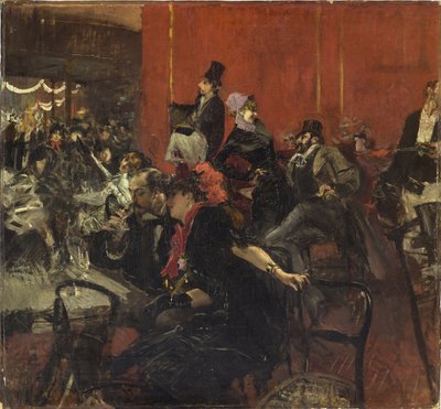 Scena di festa, c. 1889 da Giovanni Boldini