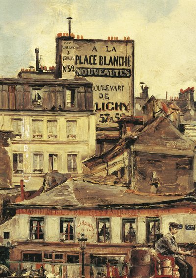 Italia, Veduta di Place Clichy a Parigi da Giovanni Boldini