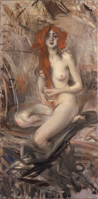 Giovane nudo da Giovanni Boldini