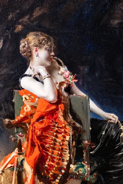 Madame X (dettaglio) da Giovanni Boldini
