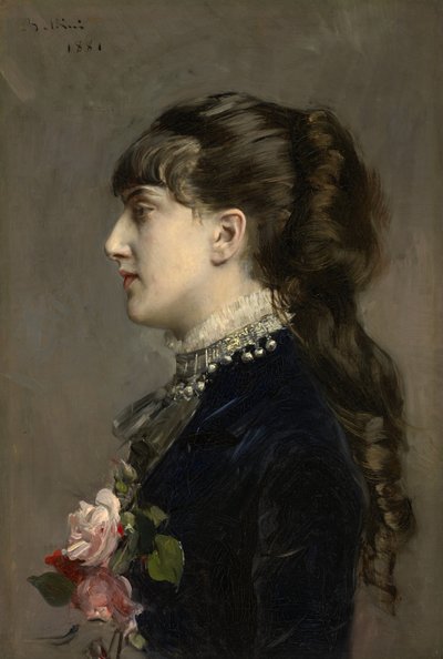 Madame Céline Leclanché da Giovanni Boldini