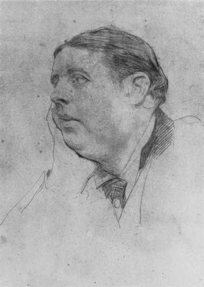 Oscar Wilde (litografia) da Giovanni Boldini