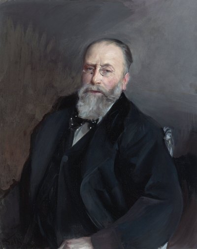 Ritratto di Edmond de Rothschild (1845-1934) banchiere, filantropo e collezionista francese da Giovanni Boldini