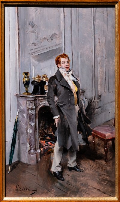 Ritratto di Coquelin Ainè da Giovanni Boldini