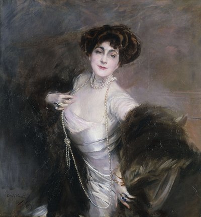 Ritratto di Diaz Albertini da Giovanni Boldini