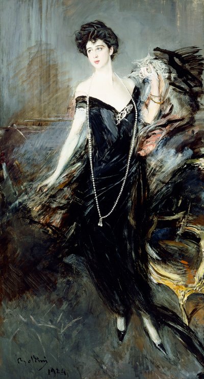 Ritratto di Donna Franca Florio da Giovanni Boldini