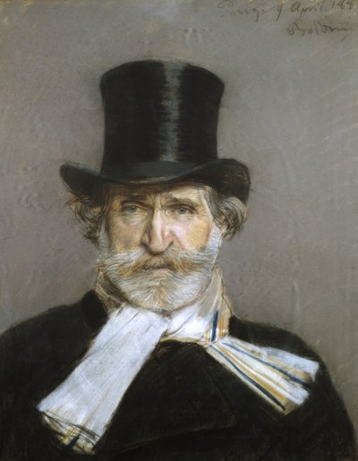 Ritratto di Giuseppe Verdi, 1880s da Giovanni Boldini