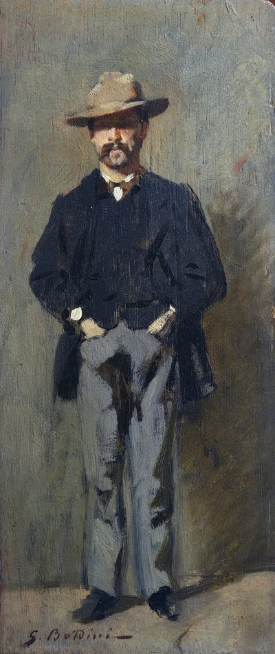 Ritratto di Leopoldo Pisacani da Giovanni Boldini