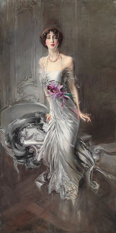 Ritratto di Madame Eugene Doyen da Giovanni Boldini