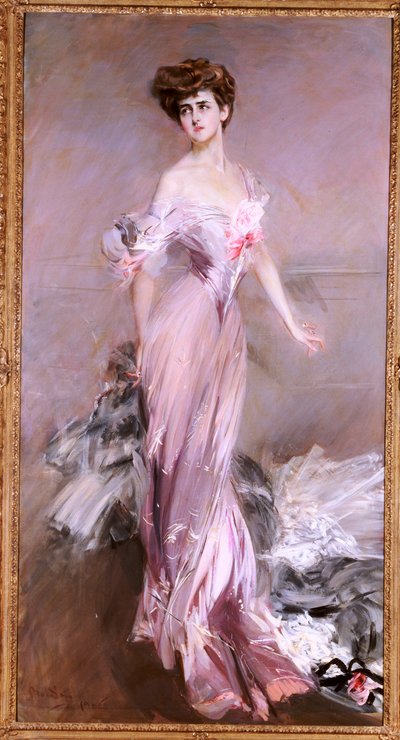 Ritratto di Mrs Howard-Johnston, 1906 da Giovanni Boldini