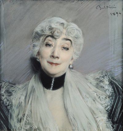 Ritratto della contessa de Martel de Janville, conosciuta come Gyp (1850-1932), 1894 da Giovanni Boldini