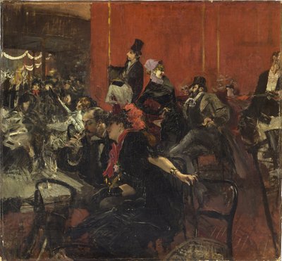 Scena di festa da Giovanni Boldini