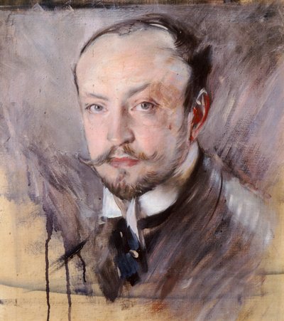 Autoritratto, vista frontale da Giovanni Boldini