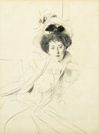 Studio della principessa Niscemi da Giovanni Boldini