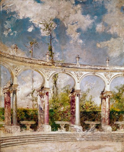 La Colonnade a Versailles da Giovanni Boldini