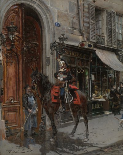 Il portatore di dispacci da Giovanni Boldini