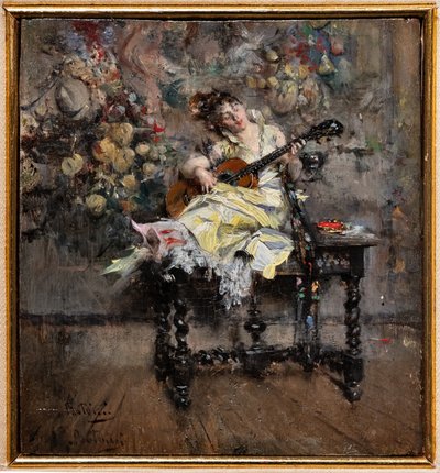 La chitarrista da Giovanni Boldini
