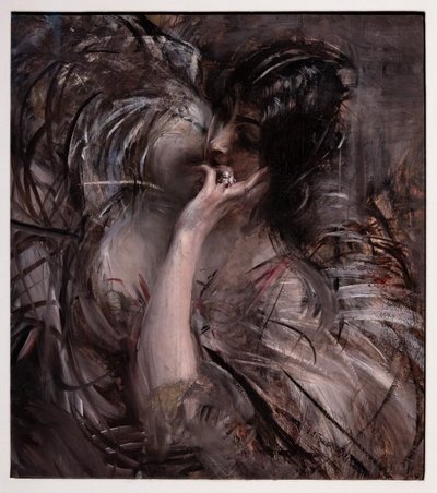 La camicetta di voile da Giovanni Boldini