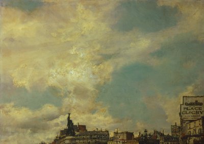 Il cielo (dettaglio) da Giovanni Boldini