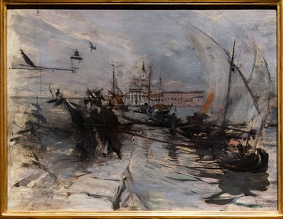 Venezia, San Giorgio Maggiore vista dalla città, c.1885 da Giovanni Boldini