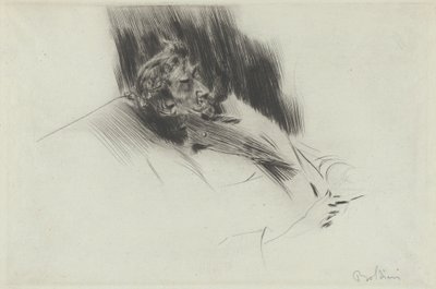 Whistler Addormentato da Giovanni Boldini