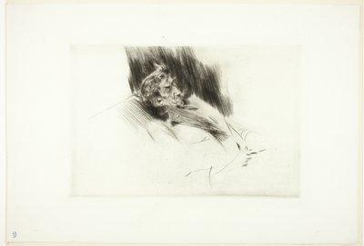 Whistler Addormentato da Giovanni Boldini