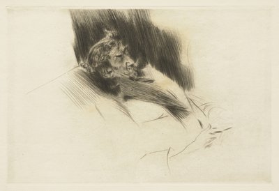 Whistler Addormentato da Giovanni Boldini