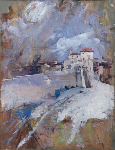 Paesaggio invernale da Giovanni Boldini