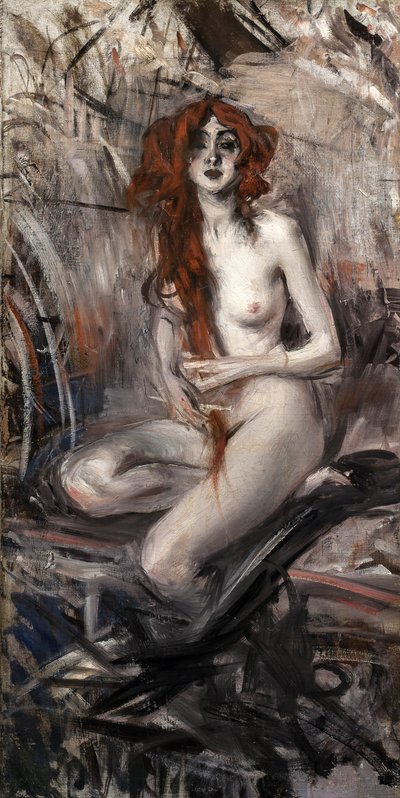 Donna che si Pettina da Giovanni Boldini