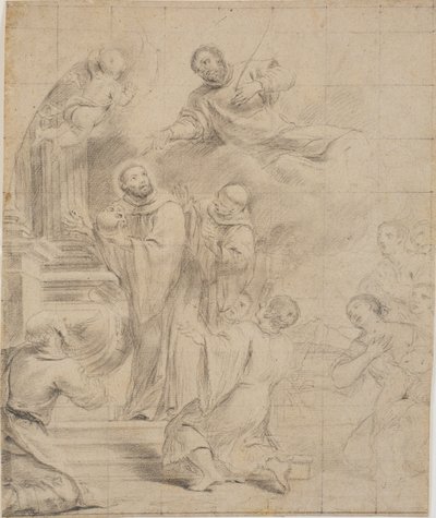 San Bernardo salva il cranio di San Cesario da Giovanni Bonati