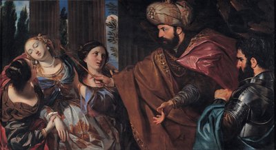 Ester davanti ad Assuero, tra il 1660 e il 1670 da Giovanni Bonatti