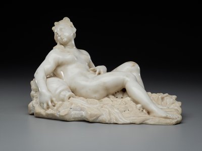 Donna reclinata, c.1700 da Giovanni Bonazza