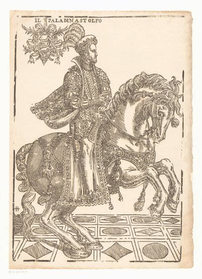 Astolfo a cavallo da Giovanni Britto
