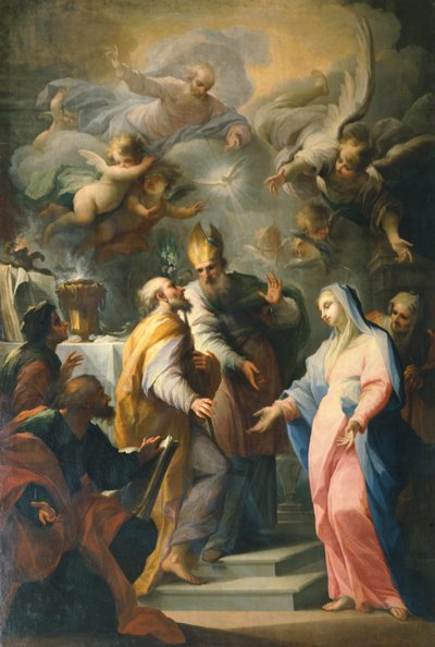 Matrimonio della Vergine Maria da Giovanni Camillo Sagrestani