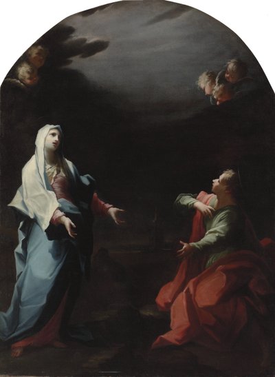 La Madonna e San Giovanni Evangelista da Giovanni Camillo Sagrestani