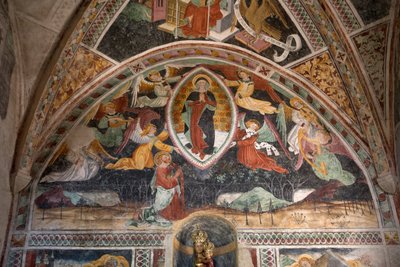 Ascensione, c.1492 (affresco) da Giovanni Canavesio