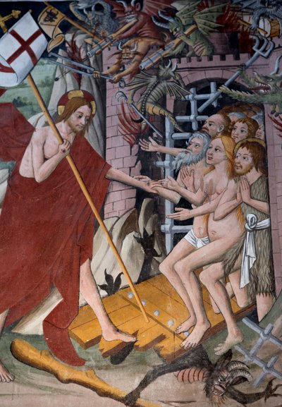 Discesa agli inferi, c.1492 da Giovanni Canavesio