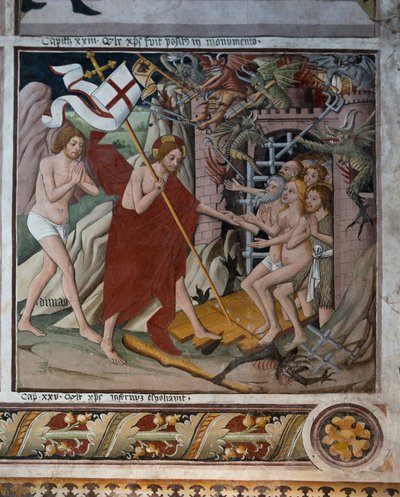 Discesa agli inferi, c.1492 da Giovanni Canavesio
