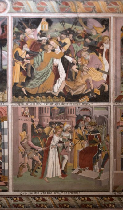 Scene della vita di Cristo, c.1492 (affresco) da Giovanni Canavesio