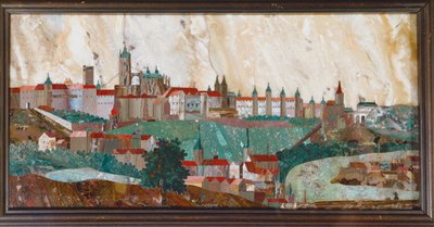 Hradschin, Praga Mosaico di pietre preziose ... (mosaico) da Giovanni Castrucci