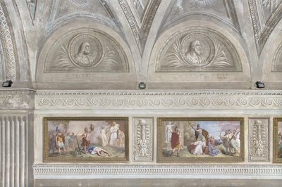 Decapitazione di San Giacomo e il martirio di San Simone e San Giuda Taddeo da Giovanni Chiarini