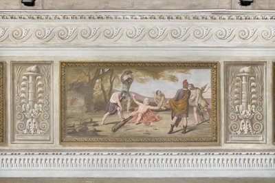 Crocifissione di San Filippo, da Storie di Cristo da Giovanni Chiarini