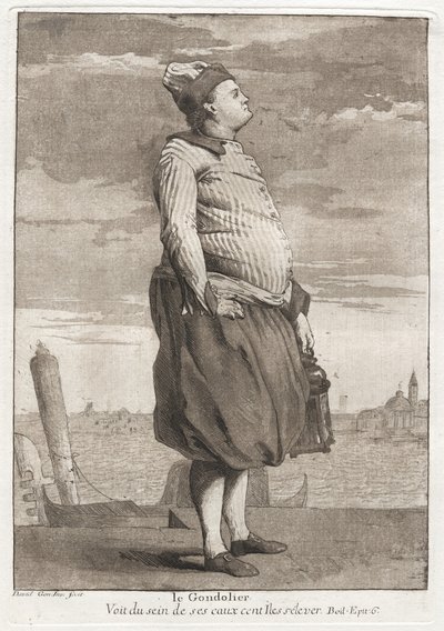 Il gondoliere da Giovanni David